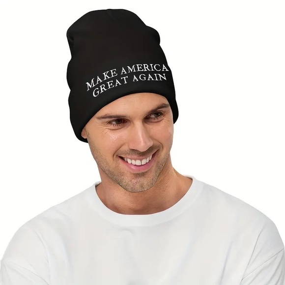 “Make America Great Again” Embroidered Unisex Knit Hat! - Picture 2 of 4